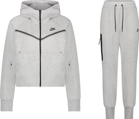 nike fleece grijs dames|Tech Fleece voor dames (7) .